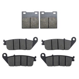 AHL 3 Paar Vorderer/Hinterer Bremsbeläge kit für GSF 600 S/T/ST/V/SV/W/X/SW 1995-1999