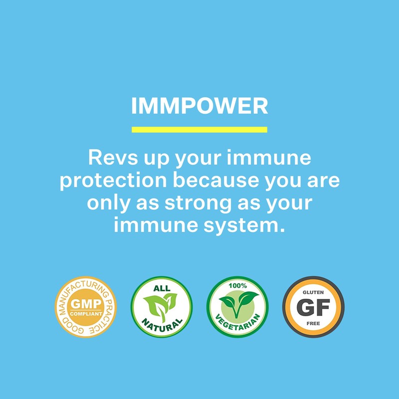 American BioSciences ImmPower | Enhanced Immune Support, Natural Killer Cell