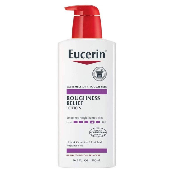 Eucerin Lotion Roughness Relief 16.9 Ounce (500ml) (6 Pack)