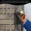 500PCS Set of White Tile Spacers 3mm, Precise Positioning Decking