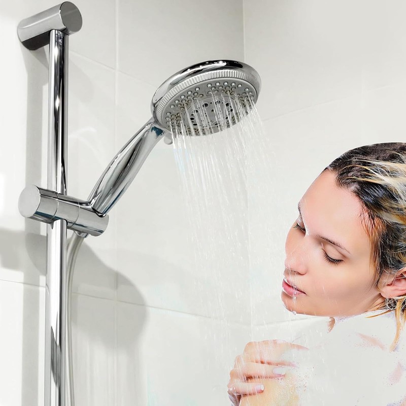 Adjustable Shower Head Holder Shower Holder Bracket Chrome Plated Shower