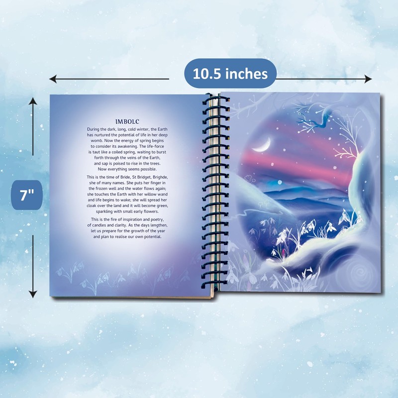 Astrocal Moon Diary 2026, Lunar Calendar Datebook, Personal Organiser, Moon