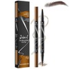 Eyebrow Pencil Light Brown, Microblading Eyebrow Pen Waterproof And Long-Lasting,