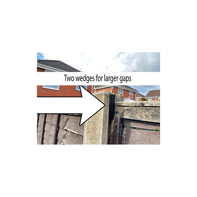 Fence Panel Wedges Grips Stops Banging Rattling Noise Stoppers Pack