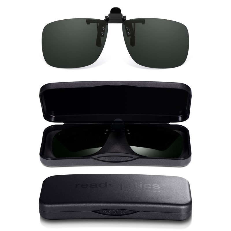 Read Optics Clip On Sunglasses Blue Light Glasses Drivers Glasses