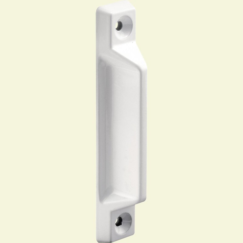 Slide-Co 171568-W Deluxe Sash Lift, 3-5/16 In., Diecast Construction, White