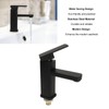 Sink Faucet Black Single Handle Single Hole Cold Stainless Steel