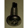 #8 x 1/2" Pan Head Torx Pin-in Self-Drilling Security Screws