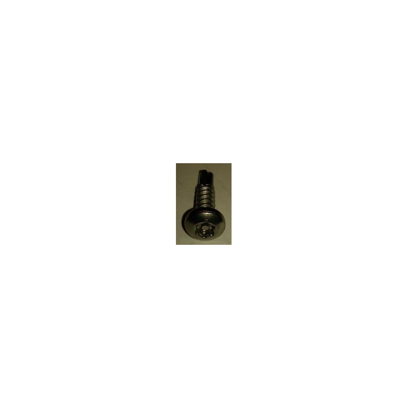 #8 x 1/2" Pan Head Torx Pin-in Self-Drilling Security Screws