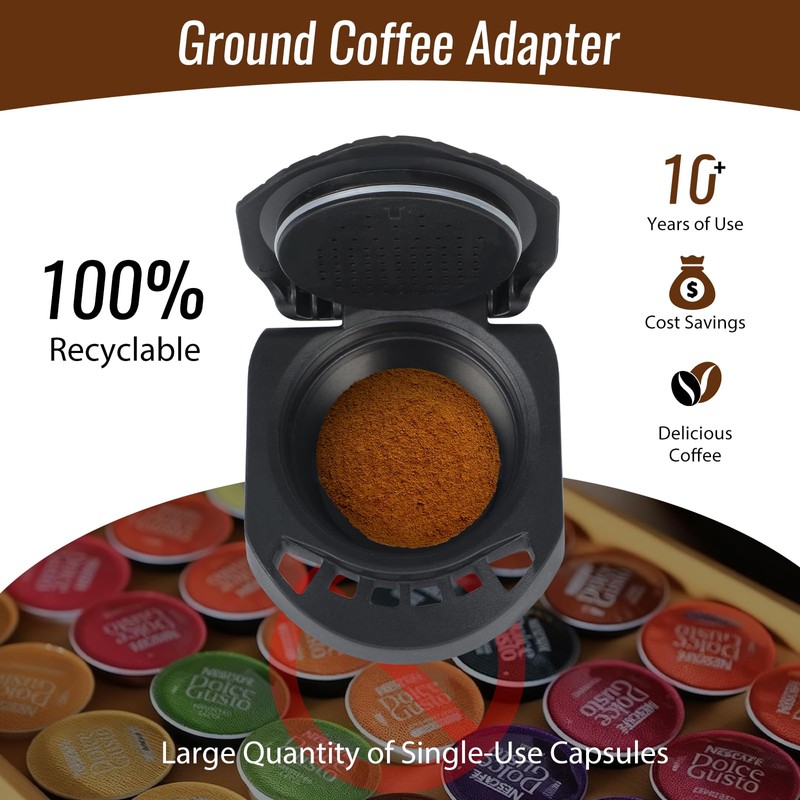 Reusable Coffee Pods for Dolce Gusto Reusable Coffee Capsule Pods