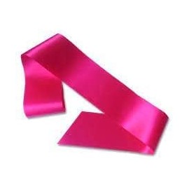 Boolavard Plain/Blank Hen Night Party Sashes - Create Your Own Sash - Blank Sash (Dark Pink)