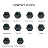Abdominal Muscle Trainer 10 Modes PU Leather USB Rechargeable Micro
