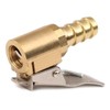 Yato Short Connector 8 mm Brass Lever Switch Valve, Valve