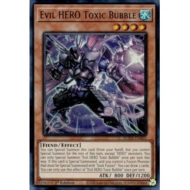 Evil Hero Toxic Bubble - SUDA-EN001 - Ultra Rare - 1st Edition