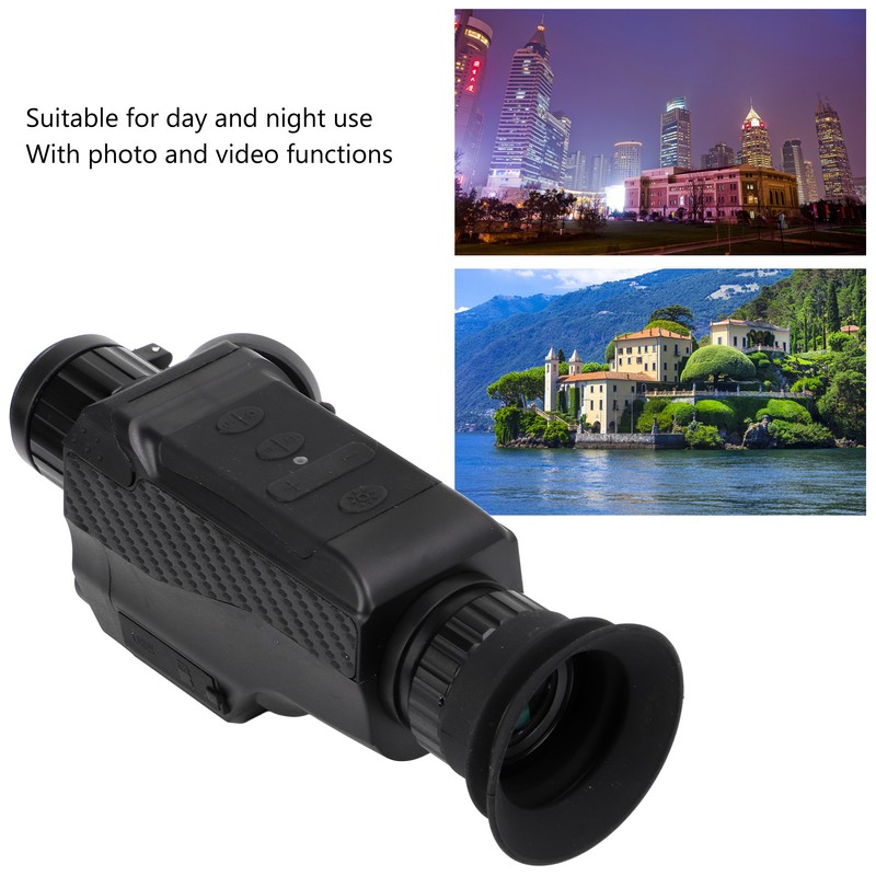 Night Vision Digital 850nm Infrared Camera 4‑32X Telescope Monocular Night