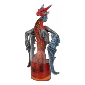 Spirit Cocktail Drink Long Island Ice Tea Dragon In Glass Shooter Figurine