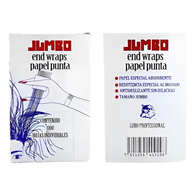 Papel Punta Para Permanentes Profesional 1000piezas