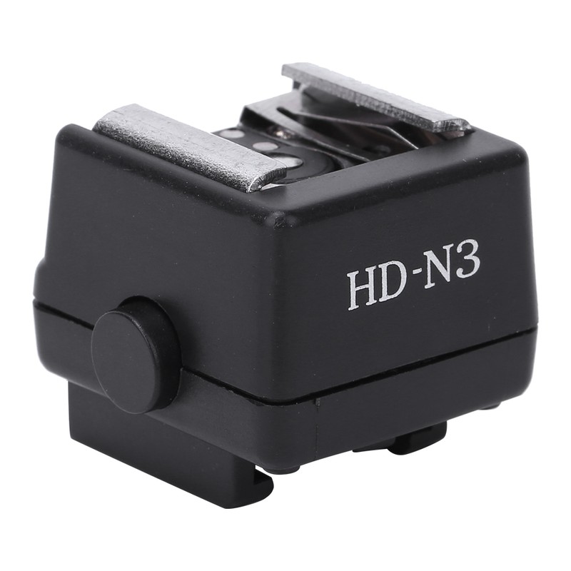 HD‑N3 PC Flash Light Hot Shoe Mounting Adapter Accessory for