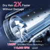 Hair Dryer,110000RPM Low Noise Thermo-Control Hair Dryer,1300W High-Speed Brushless Motor