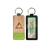 [Yurucamp SEASON 2] Leather Key Chain /03 Aoi Inuyama
