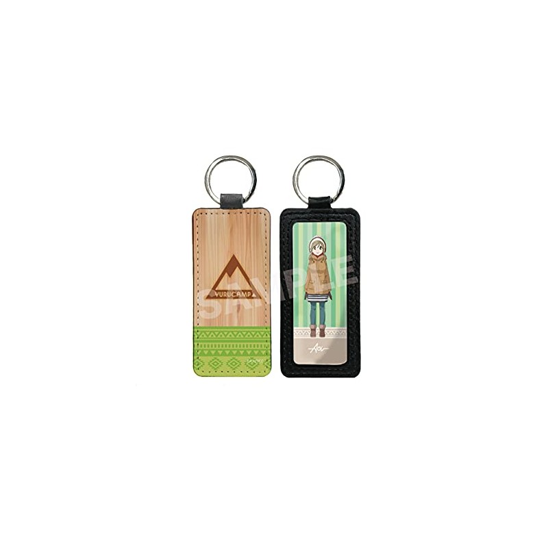 [Yurucamp SEASON 2] Leather Key Chain /03 Aoi Inuyama
