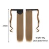 TTPSRY Ponytail Hair Extension 24 Inch Long Straight Synthetic Extensions