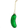 Ornativity Christmas Pickle Tree Ornament - Traditional Glass Blown Green Hanging Pickle Ornaments