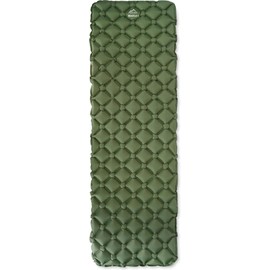 normani Ultra Small Mega Kopmpakte Camping Air Mattress Waterproof Sleeping Mat Bivouac Mat Sleeping Mat with 520 g - Super Light Colour Olive