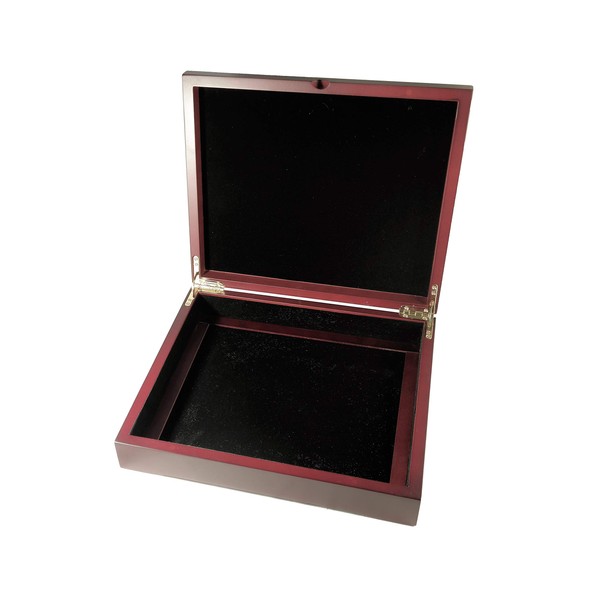 Two Tray Coin Display Box for Capsule, Certified, Slab-Style or Challenge Coins, No Trays