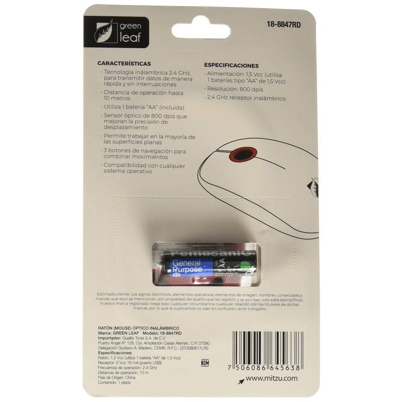 Green Leaf 18-8847RD