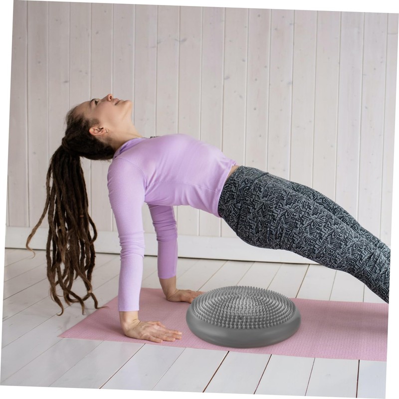 OHPHCALL Balance Disc Wobble Seat for Fitness Lower Back Support