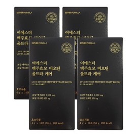 Esther Formula Yeosther Brewer's Yeast Biotin Ultra Care 4g x 14 Packets (4 Boxes) / 에스더포뮬러 여에스더 맥주효모 비오틴 울트라 케어 4g x 14포 4박스