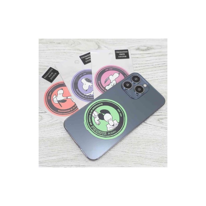 Snoopy [Die Cut Sticker] Character Sticker/75th Anniversary 50's GR Peanuts