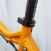 ONIPAX Bicycle Seat Post Clamp Aluminum Alloy 31.8MM/34.9MM Black (31.8mm)