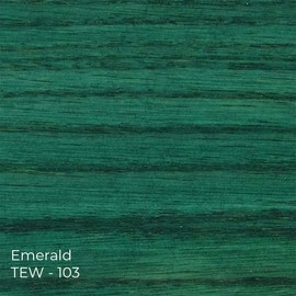 SamaN Interior Water Based Wood Stain - Natural Stain for Furniture, Moldings, Wood Paneling, Cabinets (Emerald TEW-103-12, 12 oz)