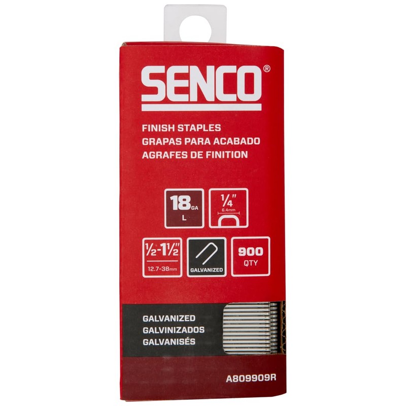 SENCO A809909R 1/2" - 1-1/2" 18 Gauge 1/4" Crown Finish