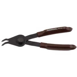 Paramount Snap Ring Plier: 5/16"-1" Shaft, 5/8"-1-3/8" Bore, 45 degree Tip Angle