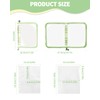 Sticker Organizer Binder, A5 Sticker Storage Album with Zipper, Reusable