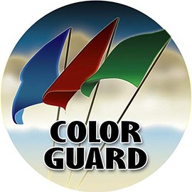 Crown Awards Color Guard Trophies, 5 1/2" Starbeam Color Guard Trophy, Engraving Included