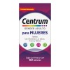 Frasco Multivitamínico Centrum Mujer Vitamina Calcio Hierro Retinol Tabletas Sabor