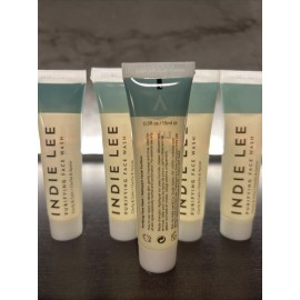 Indie Lee 10x Indie Lee Purifying Face Wash Cleanser .5oz / 15ml Mini Size - Lot of 10