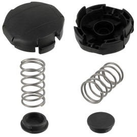 HUAREW X472000070 Speed Feed Cap 400 Head Trimmer Weed and Spring Kit Fits for SRM-225, SRM-230, PAS-225 Trimmer Heads, Weed Eater Cap (2 Pack)