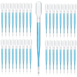 Pipette Plastic Pipette Dropper for Transferring Liquids, Resins, Crafts, Essential Oil Mixing, Fish Tank Cleaning, Student Scientific Research Activities, etc. 100-Pack 2ML Aspirating Pipette