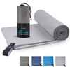 Cozita Microfiber Towel, Super Soft and Extremely Absorbent, Quick Drying,