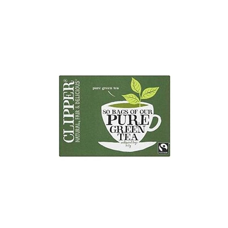 (3 PACK) - Clipper - Pure Green Tea | 80