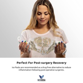 Medcosa Face Mask | Feel Fresh Faced Every Day | Cooling Ice Pack for Women & Men | Perfect for Revitalising Skin, Migraine Relief & Post-Operation Recovery