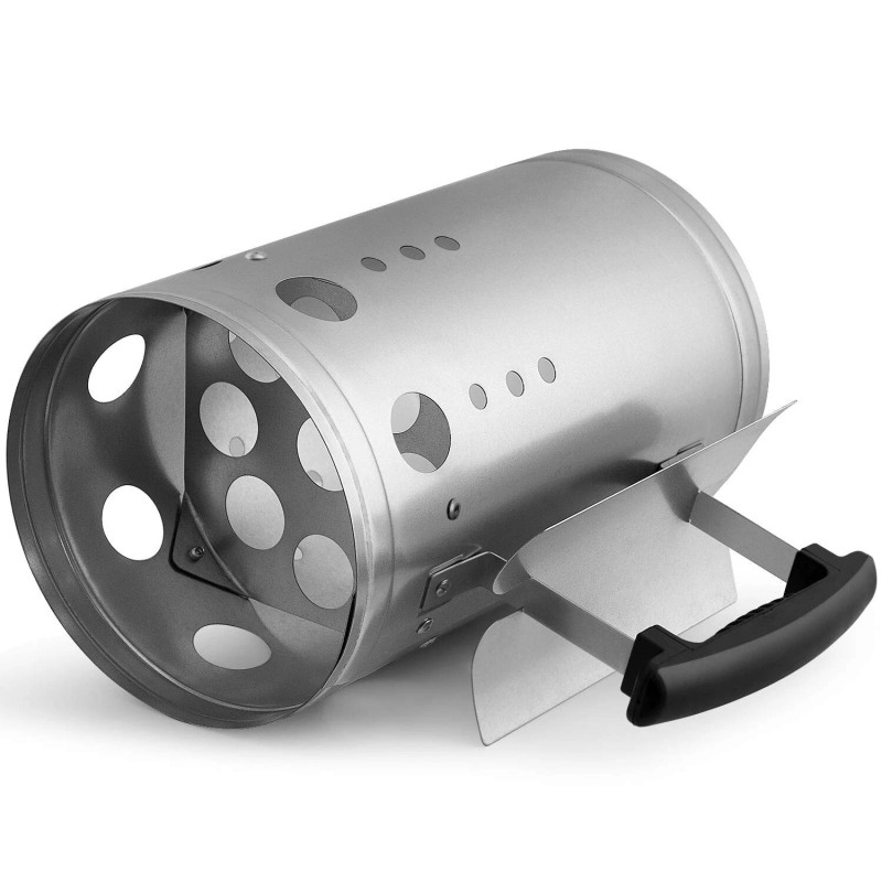 CADARA Charcoal Chimney Starter BBQ Grill Lighter Barbecue Fire Starter