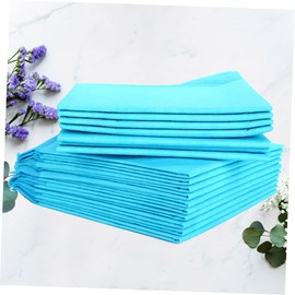 Gatuida 10Pcs Medium Disposable Pet Pee Pads for Puppy Training Random Blue White for Indoor Use Super Absorbent Urine Pads for Dogs and Pets