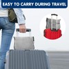 Travel Blanket and Pillow Set, 2-in-1 Blanket with Soft Pillowcase,