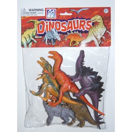 Migliorati MiglioratiA421 Prehistoric Animals in PVC Bag (48-Piece)